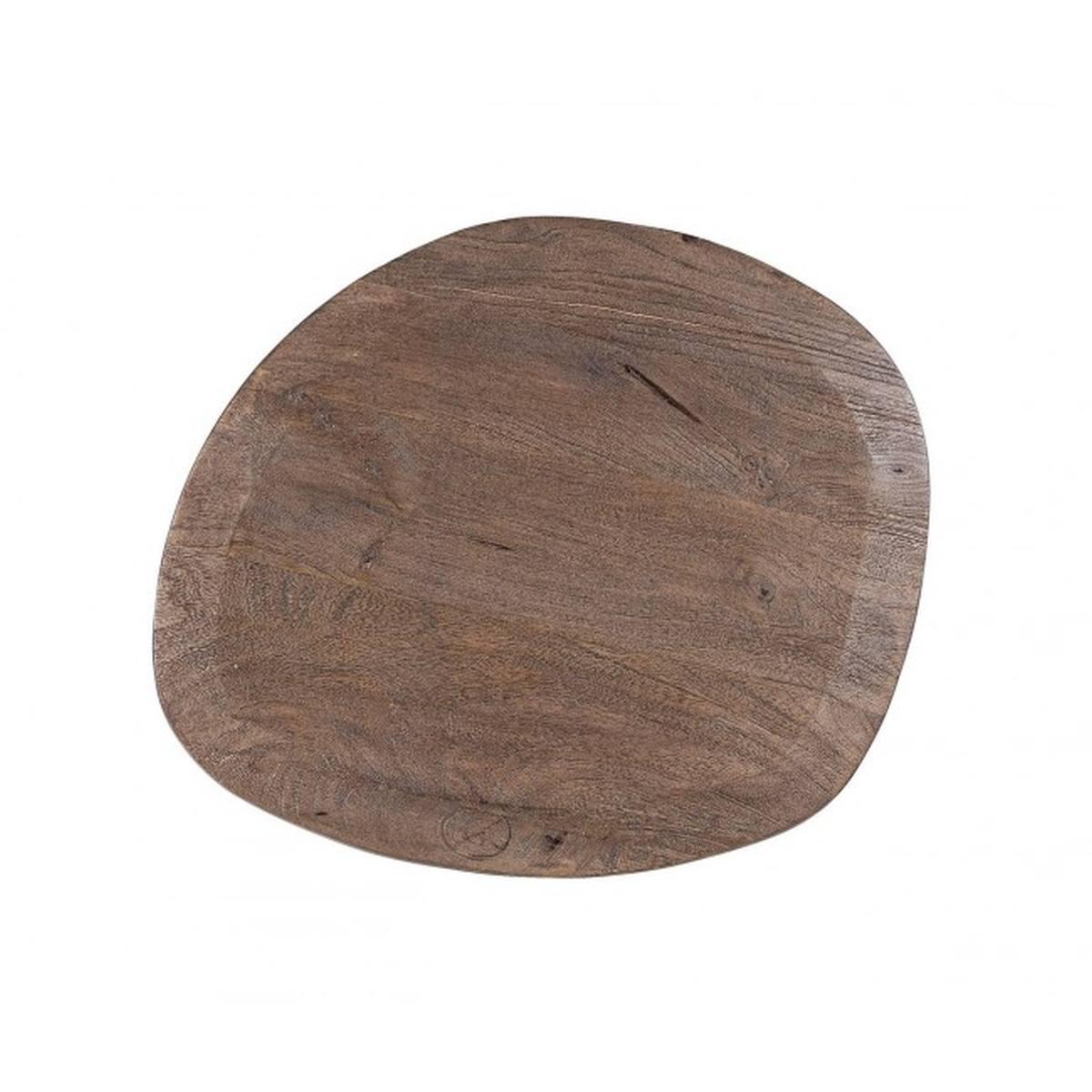 Tavolino Stanley Top Rustic Brown cm.50 | Bizzotto