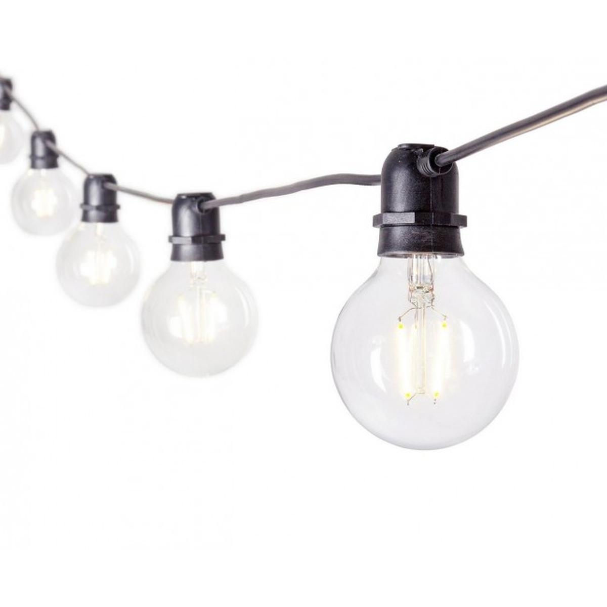 Luci Catena Brillant cm.10 LED Vetro Trasp | Bizzotto