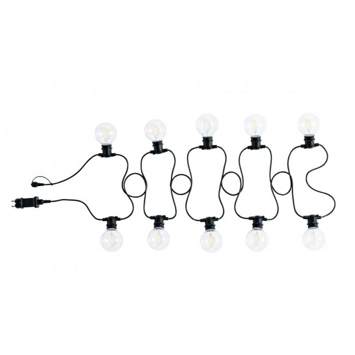 Luci Catena Brillant cm.10 LED Vetro Trasp | Bizzotto