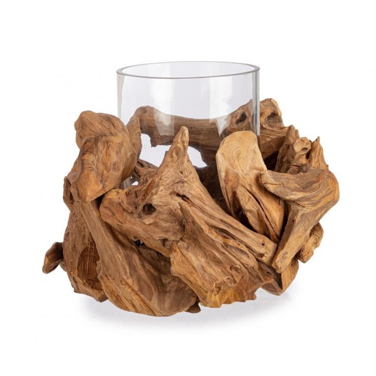 Portacandela 1P Izara Nat cm.H22 | Bizzotto