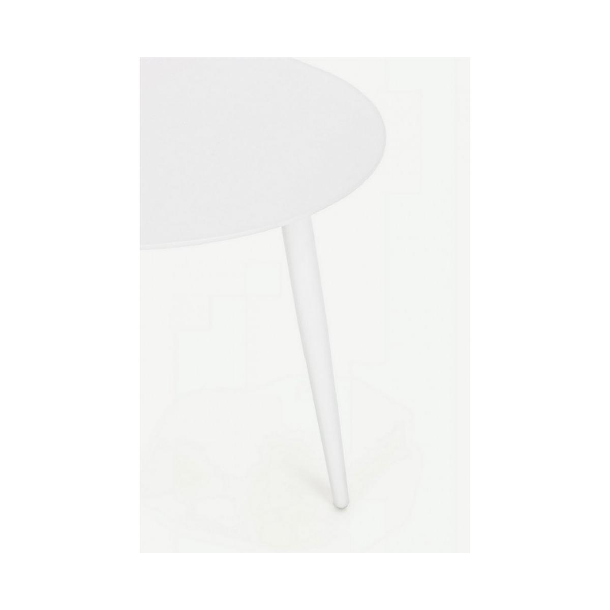 Tavolino Ridley cm.Ã?50 Bianco Yk11 | Bizzotto