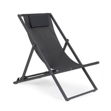 Sdraio Taylor Grigio Scuro/Antracite | Bizzotto