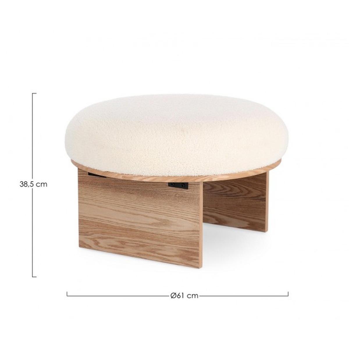 Sgabello Annuska Nat-Bianco | Bizzotto