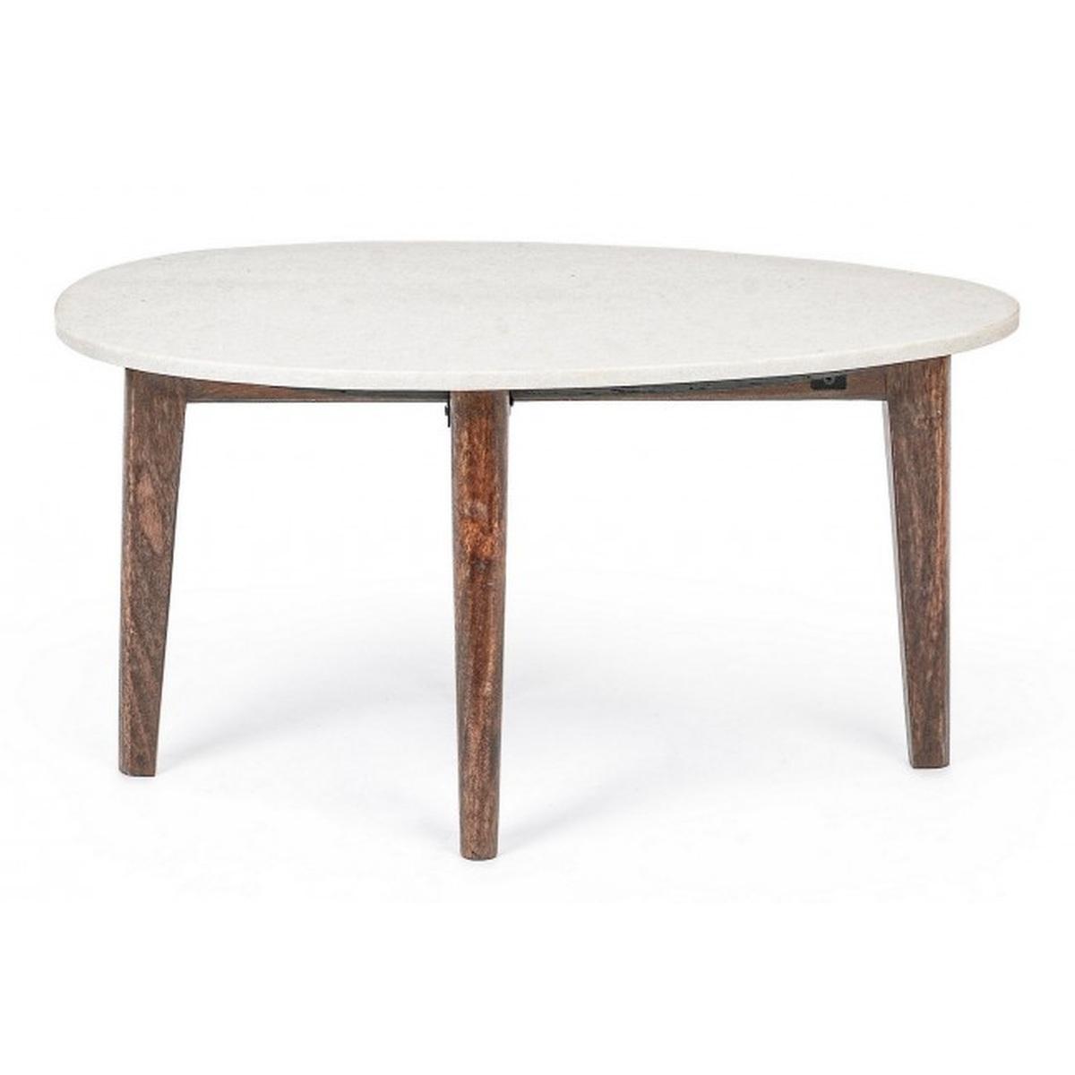 Tavolino Sylvester Ovale cm.70x50 | Bizzotto