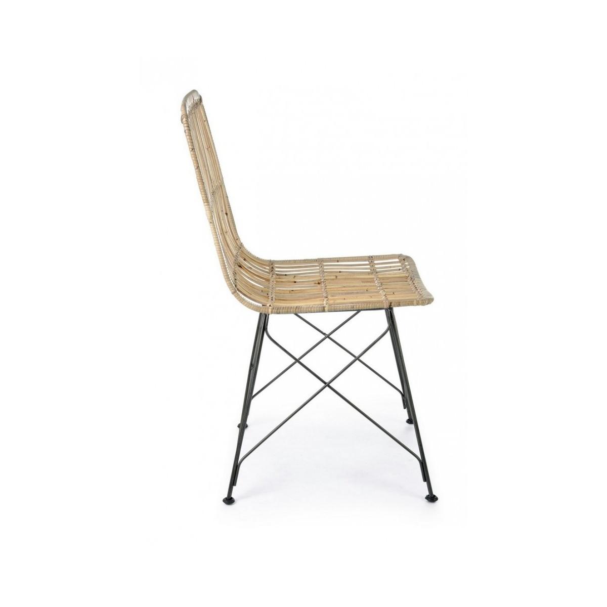 Sedia Lucila Kubu Natural | Bizzotto