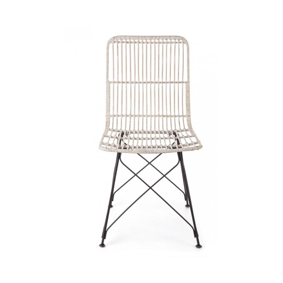 Sedia Lucila Kubu Bianco | Bizzotto