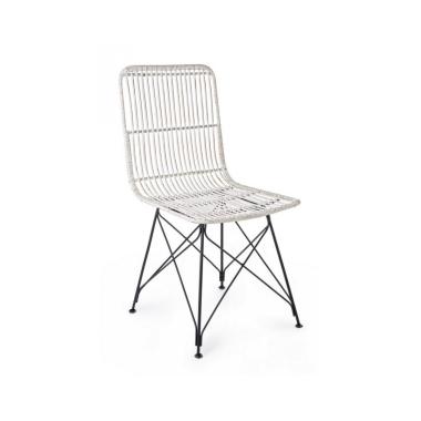 Sedia Lucila Kubu Bianco | Bizzotto