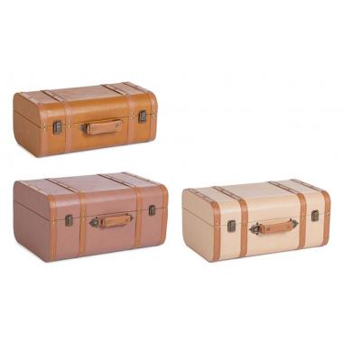 Baule Set pz.3 Valigia Loisia | Bizzotto