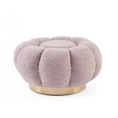 Pouff Florel Rosa Antico | Bizzotto