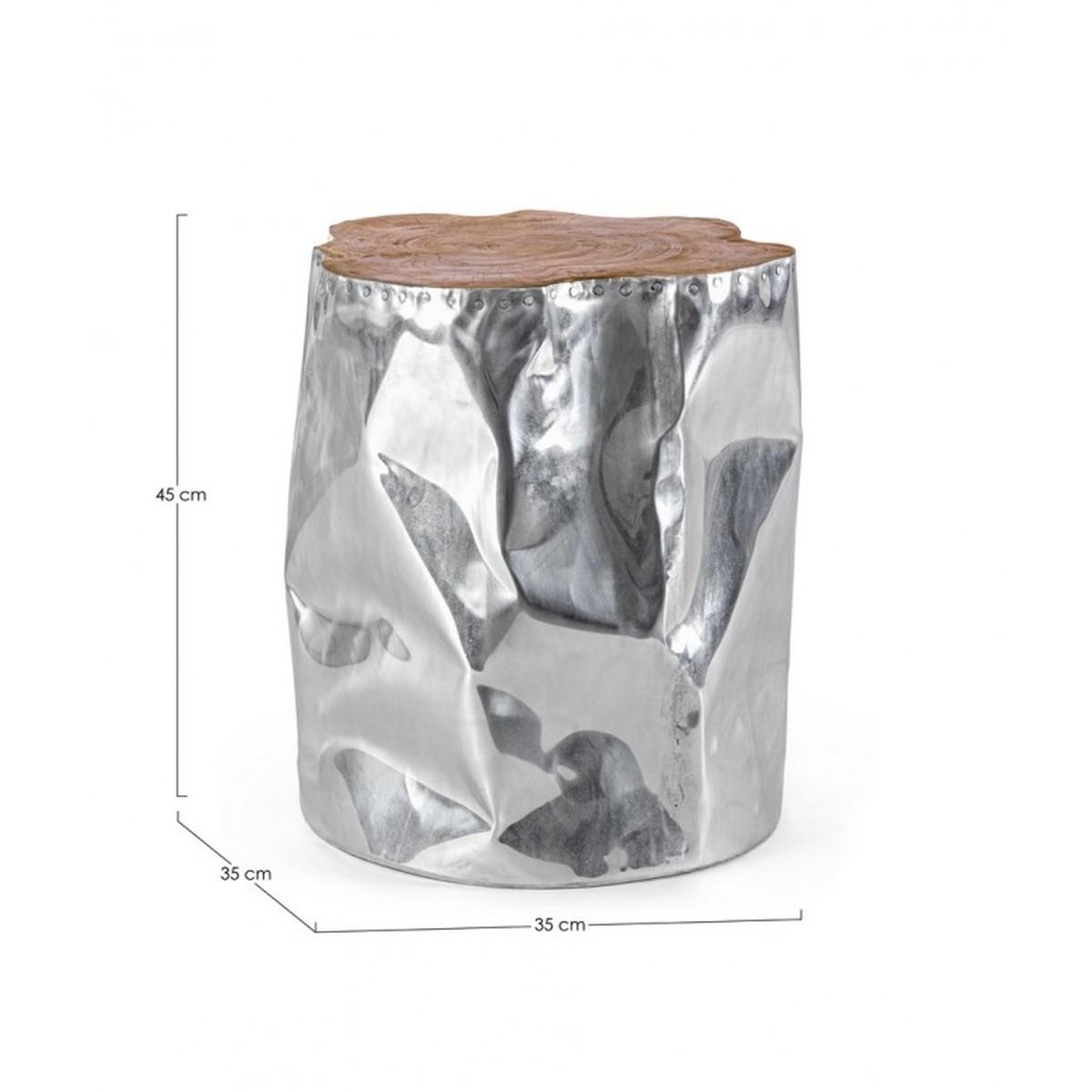 Tavolino Hammer cm.35x35 | Bizzotto