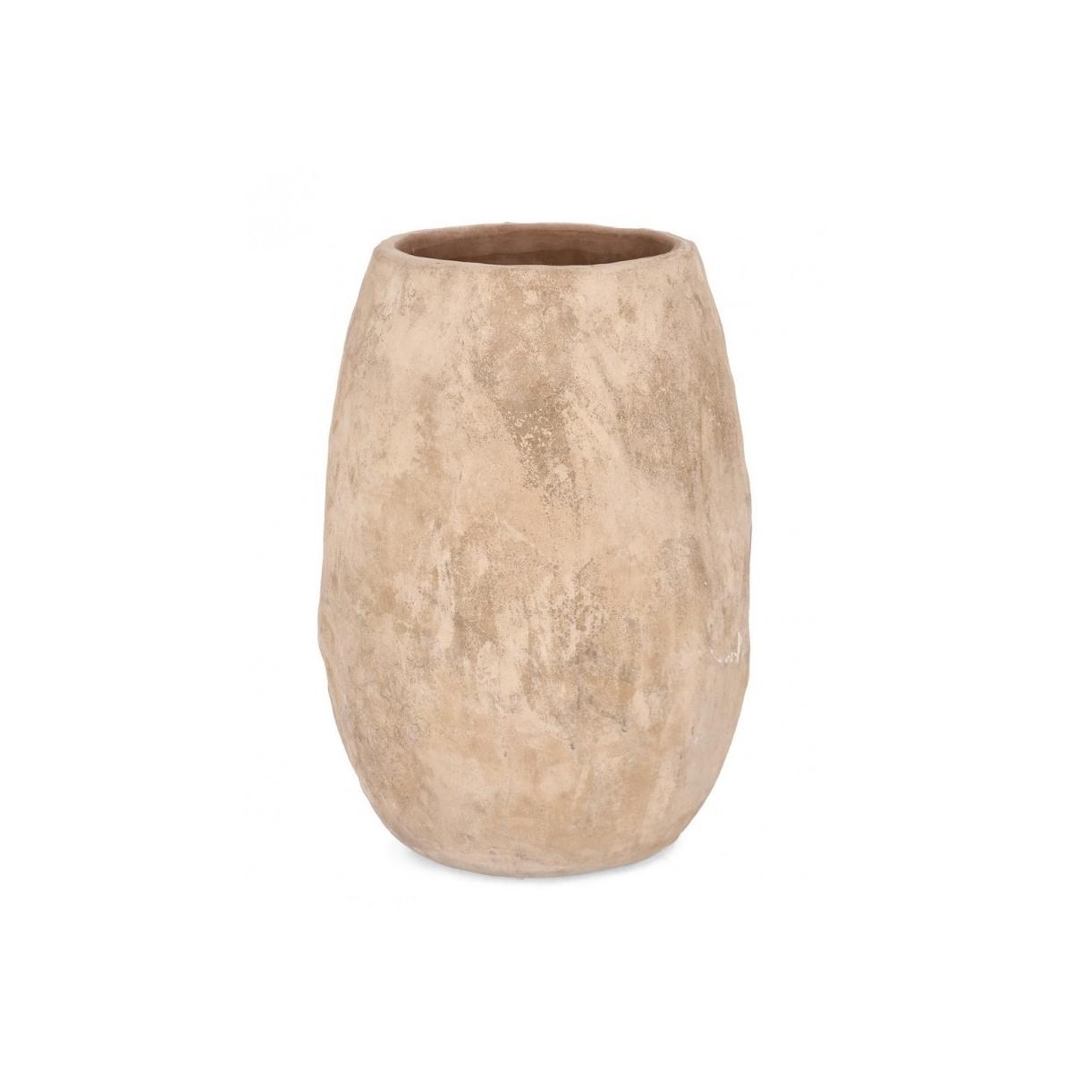Portavaso Minh Bomb Terracotta Brunita cm.H60 | Bizzotto