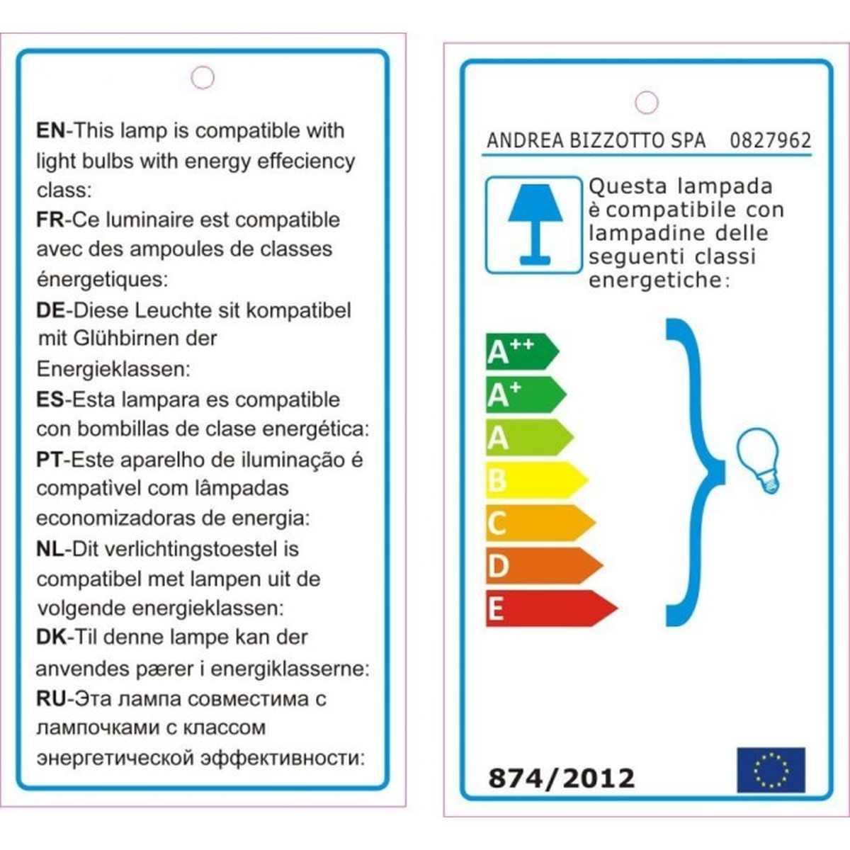 Lampadario Malawi Nat cm.Ã?45 | Bizzotto