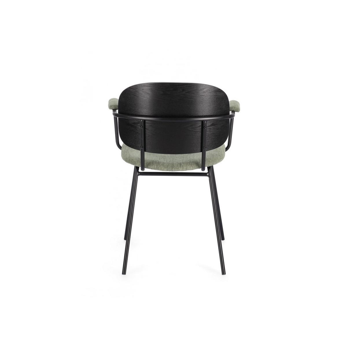 Sedia con Braccioli Sienna Verde | Bizzotto