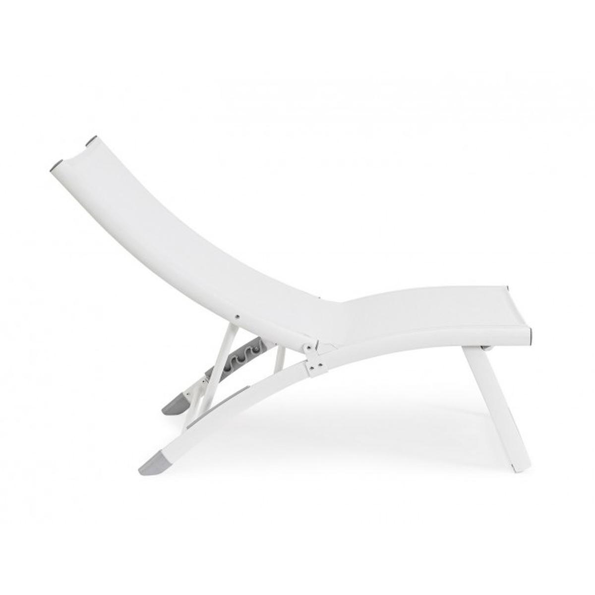 Poltrona Lounge Recl. Taylor Bianco | Bizzotto