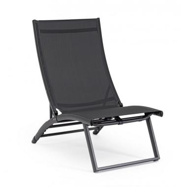 Poltrona Lounge Recl. Taylor Gr. Sc/Antr | Bizzotto