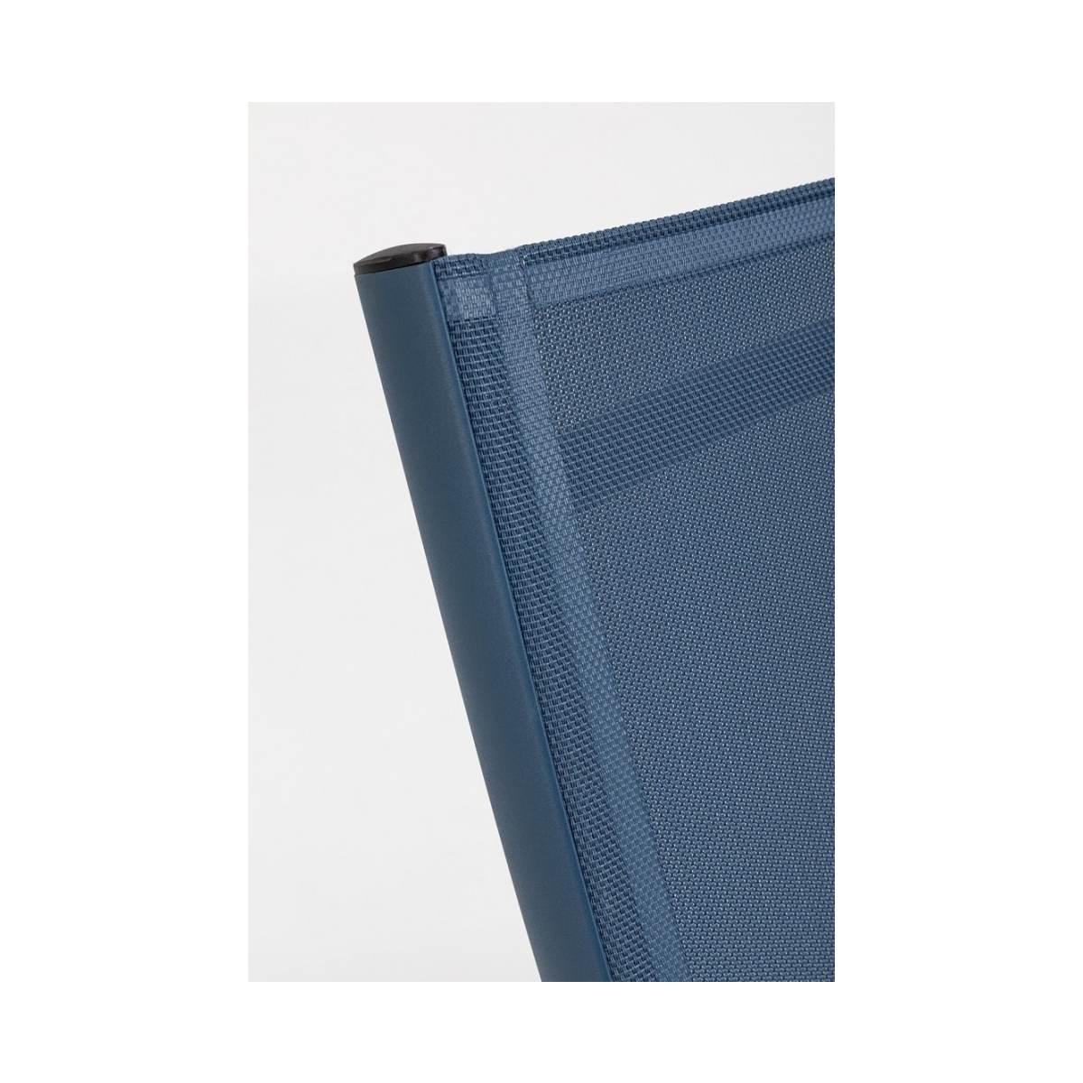 Poltrona Lounge Recl. Taylor Navy | Bizzotto