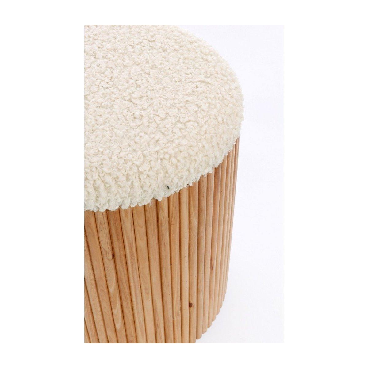 Pouf Set pz.2 Contenitore Neda Nat-Bia | Bizzotto