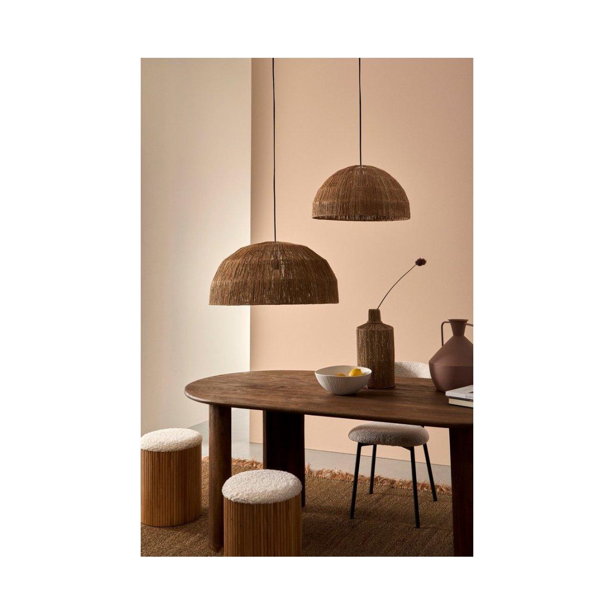 Pouf Set pz.2 Contenitore Neda Nat-Bia | Bizzotto