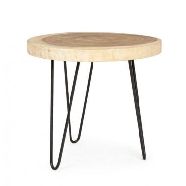 Tavolino Tuala Tondo cm.Ã?56 | Bizzotto