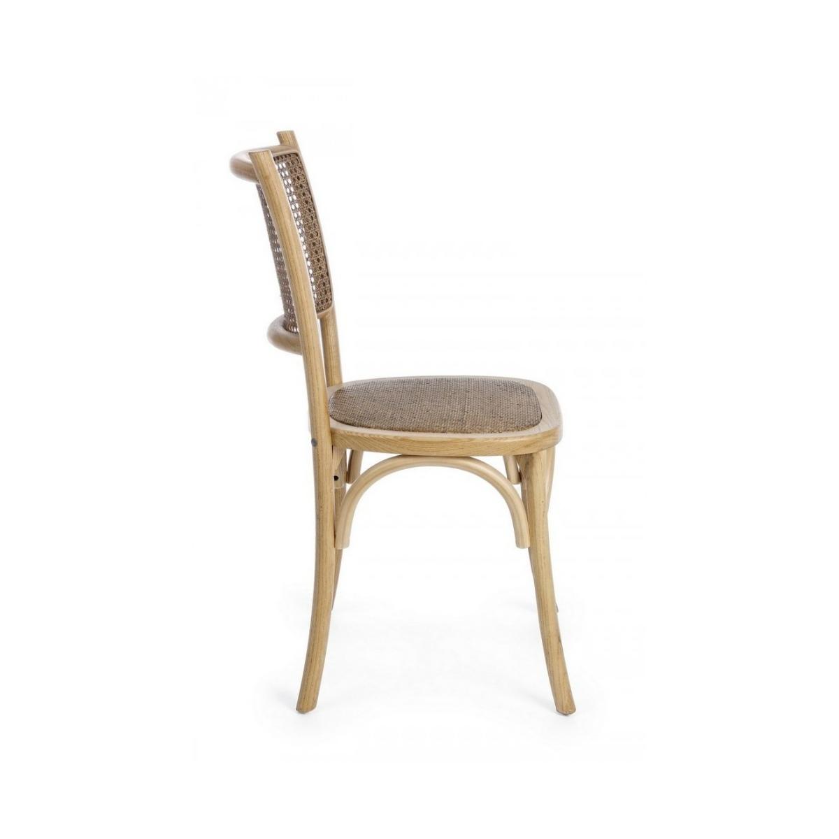 Sedia Carrel Naturale | Bizzotto