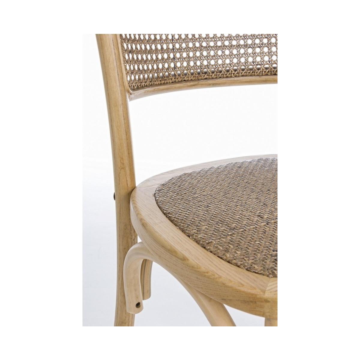 Sedia Carrel Naturale | Bizzotto