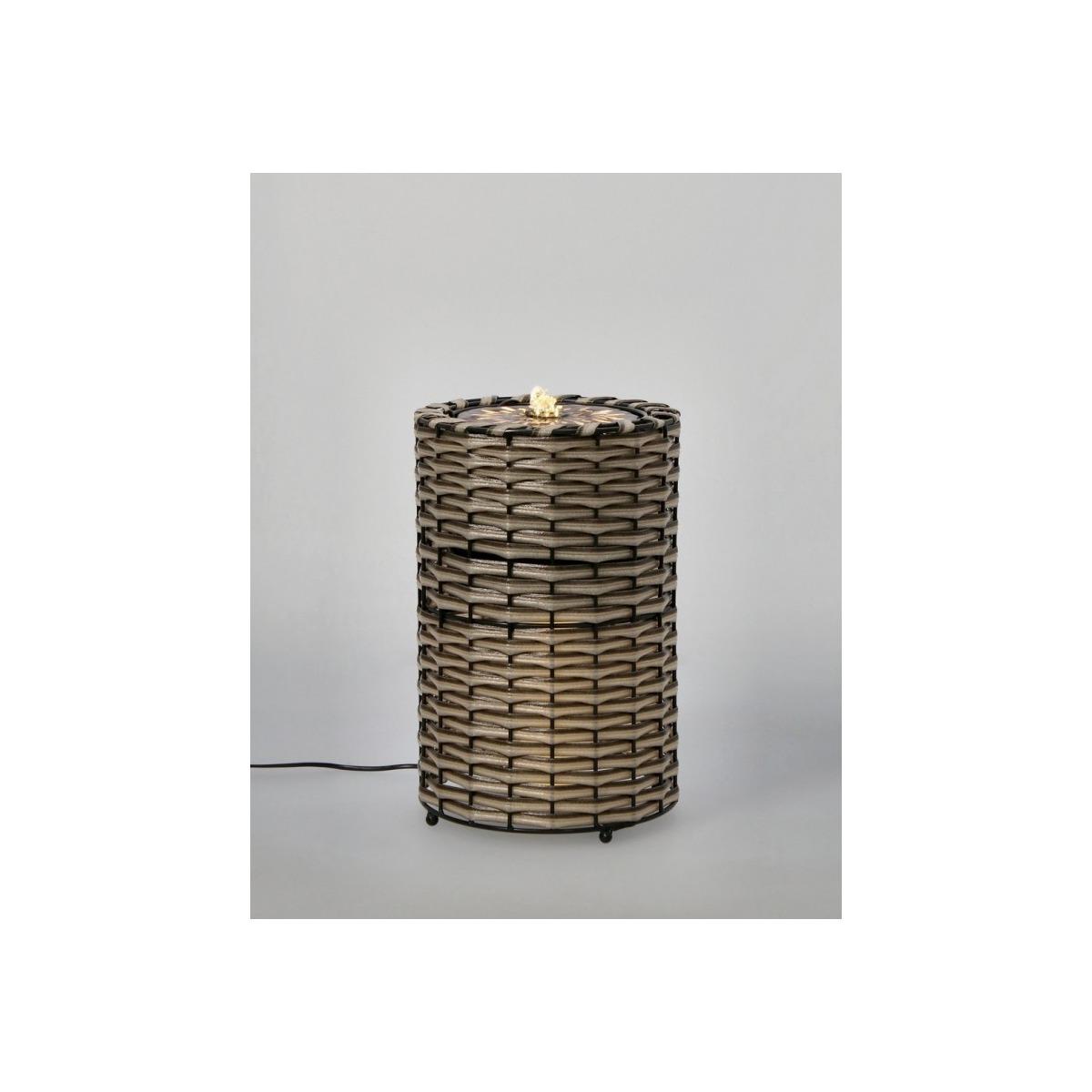 Fontana Sachiko Cil cm.Ã?26,5x41H con LED | Bizzotto