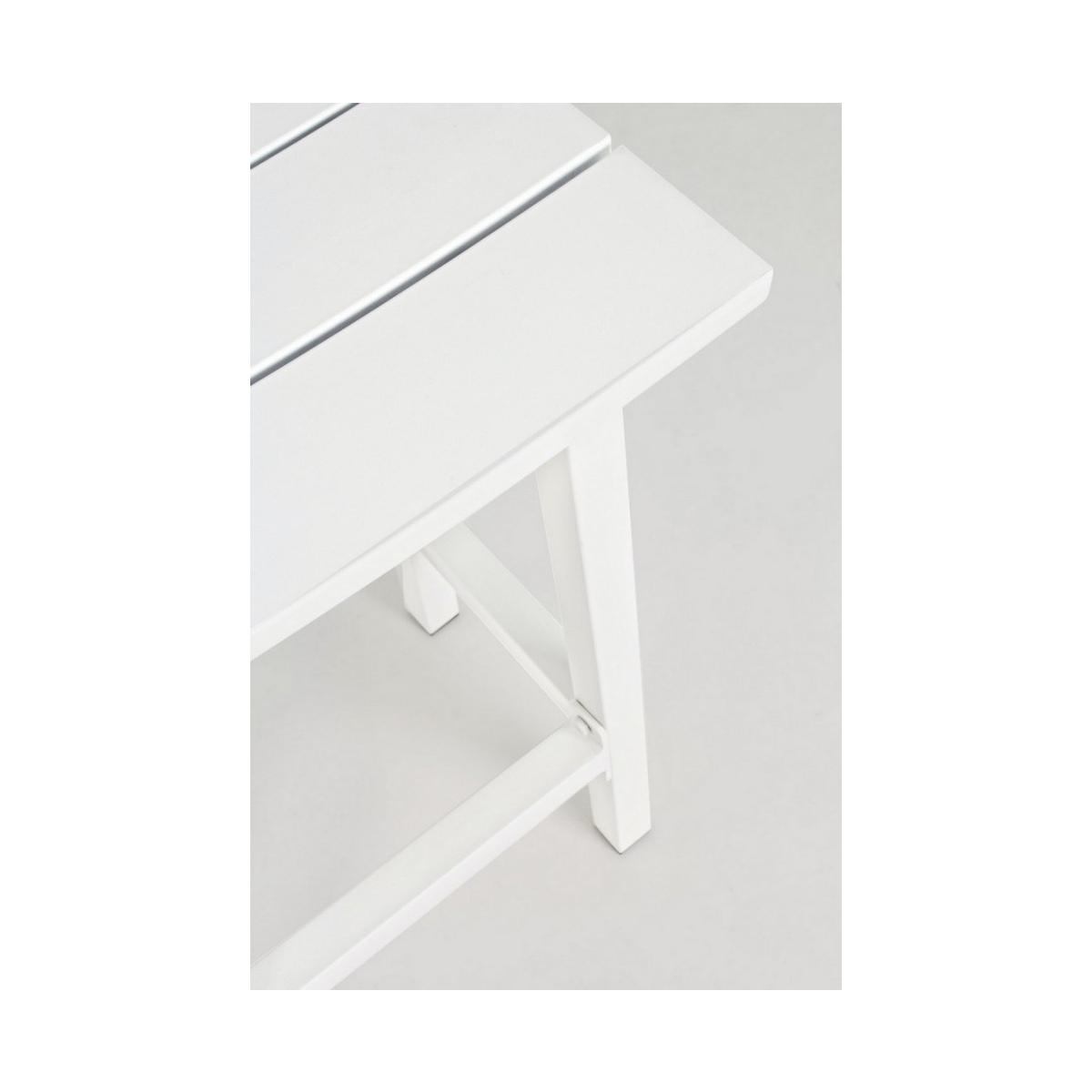 Sgabello Bar Skipper cm.H71 Bianco Yk11 | Bizzotto