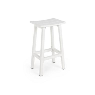 Sgabello Bar Skipper cm.H71 Bianco Yk11 | Bizzotto