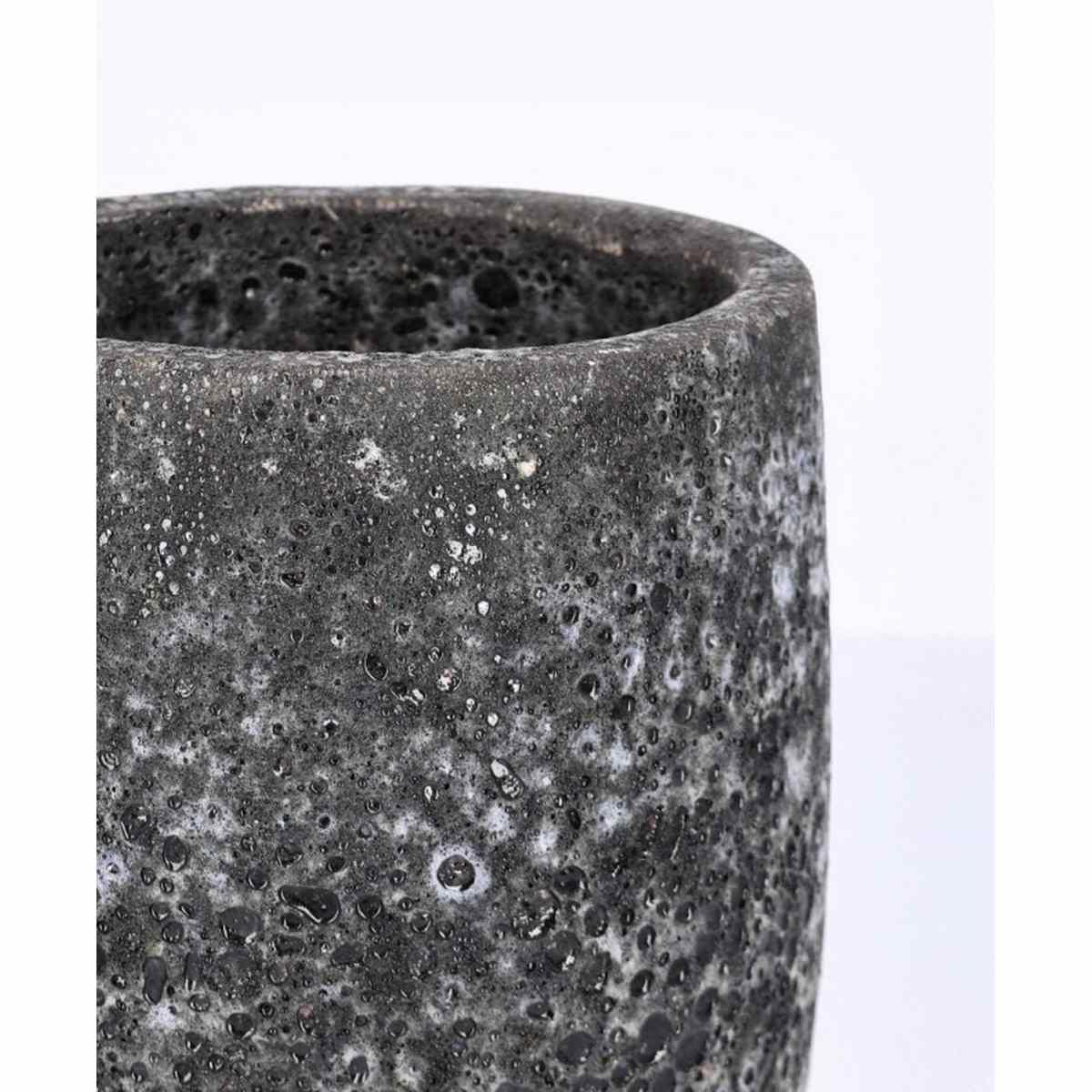 Portavaso Set pz.3 Duyen To Antracite | Bizzotto