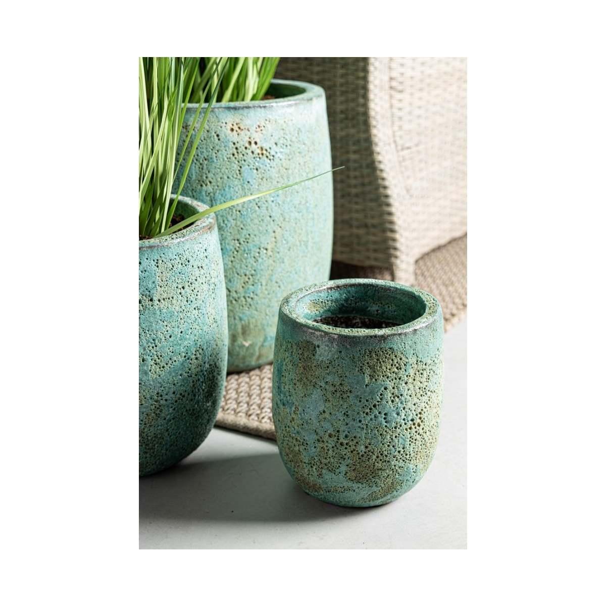 Portavaso Set pz.3 Duyen To Verde | Bizzotto