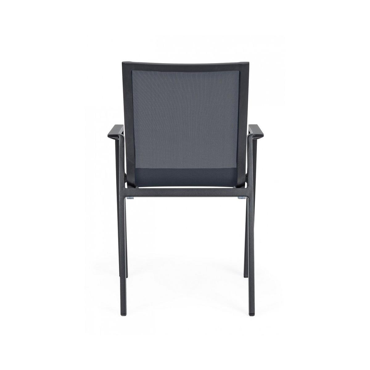 Sedia con Braccioli Krion Antr Jx55 | Bizzotto