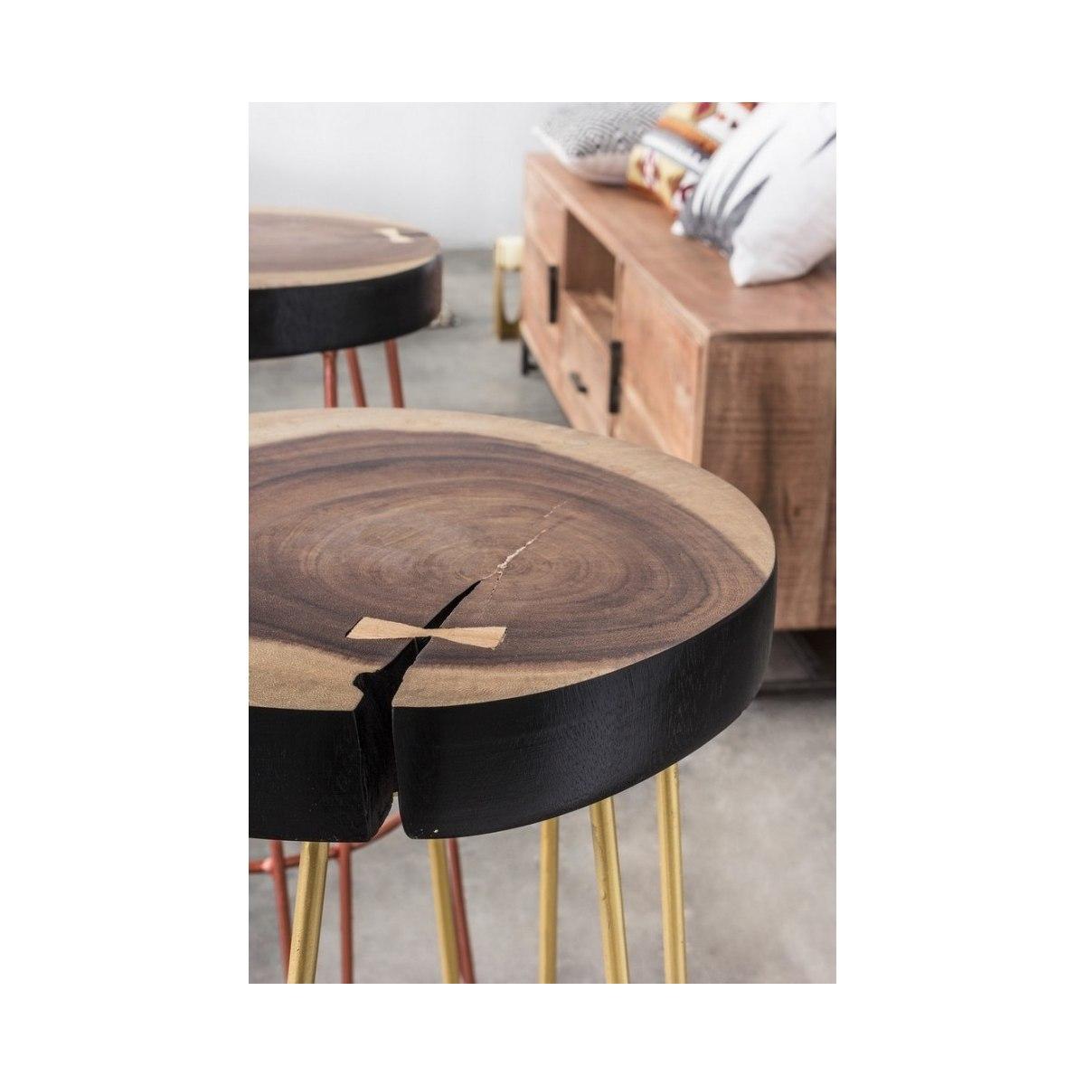 Sgabello Bar Rakel Oro | Bizzotto