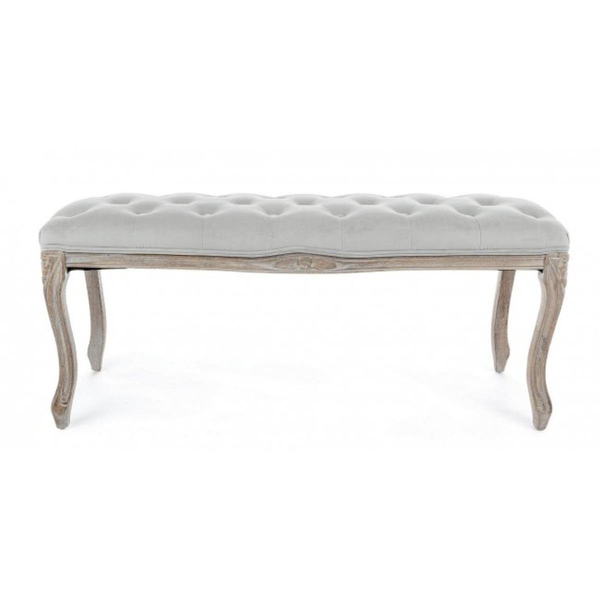 Panca Mathilde Grigio | Bizzotto