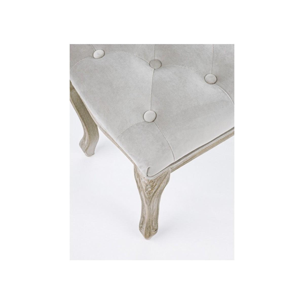 Panca Mathilde Grigio | Bizzotto