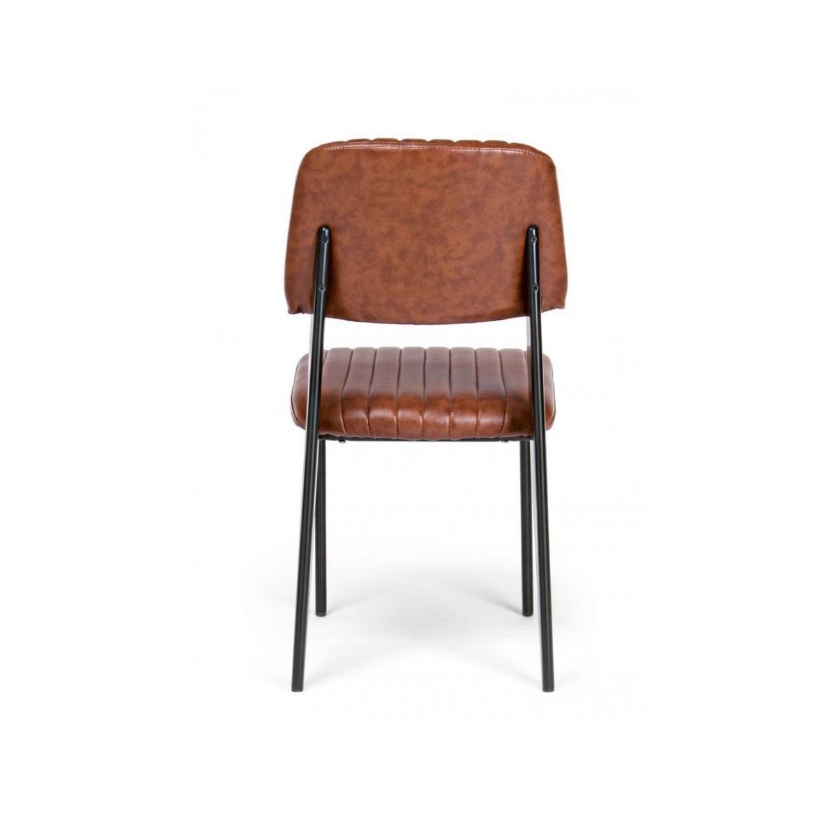 Sedia Nelly Arancio Scuro Vintage | Bizzotto