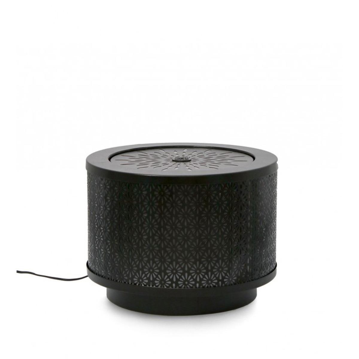 Fontana Miki To Nero cm.Ã?40x30H con LED | Bizzotto