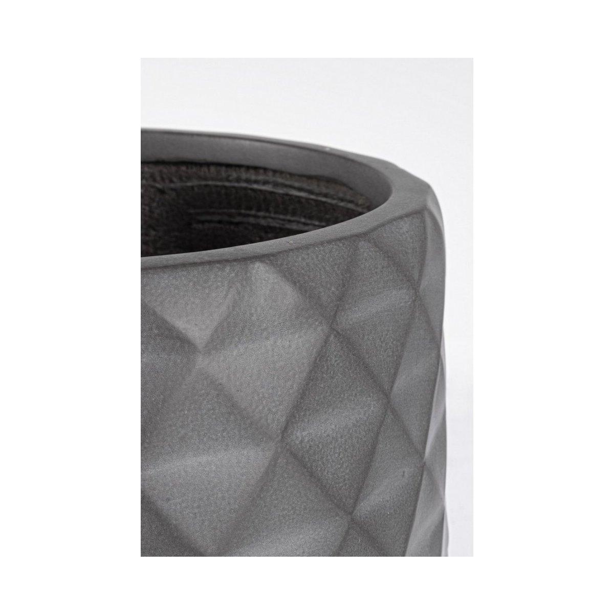 Portavaso Set pz.3 Py Ramid To Antracite | Bizzotto