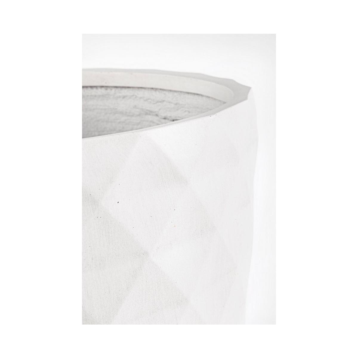 Portavaso Set pz.3 Py Ramid Bomb Bianco | Bizzotto