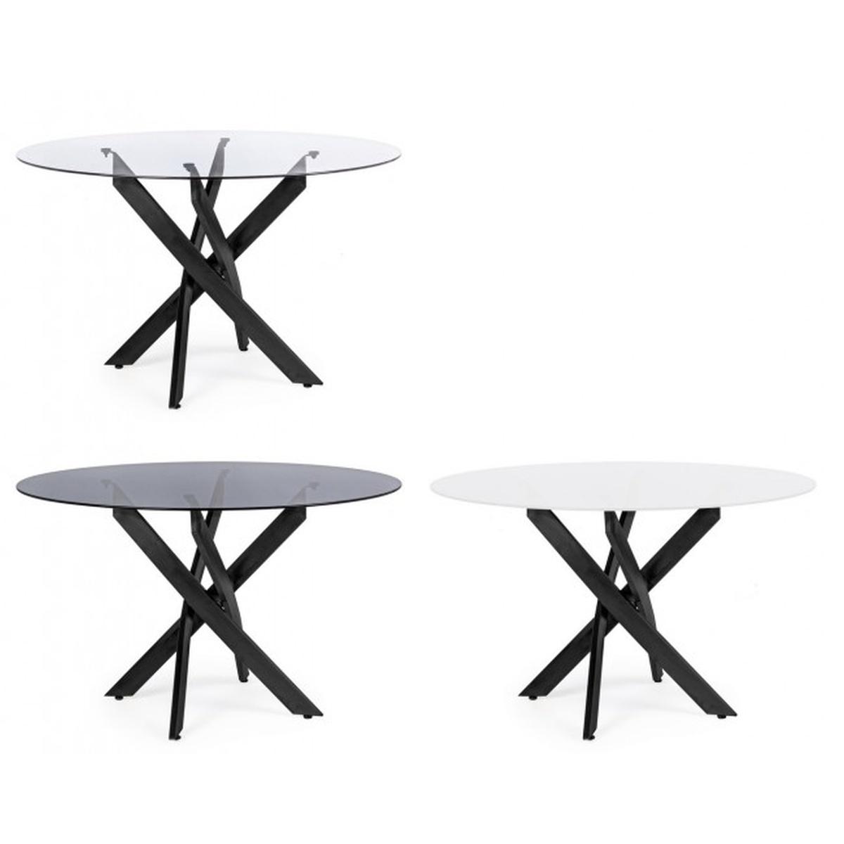 Base Tavolo George Nero cm.Ã?120 | Bizzotto