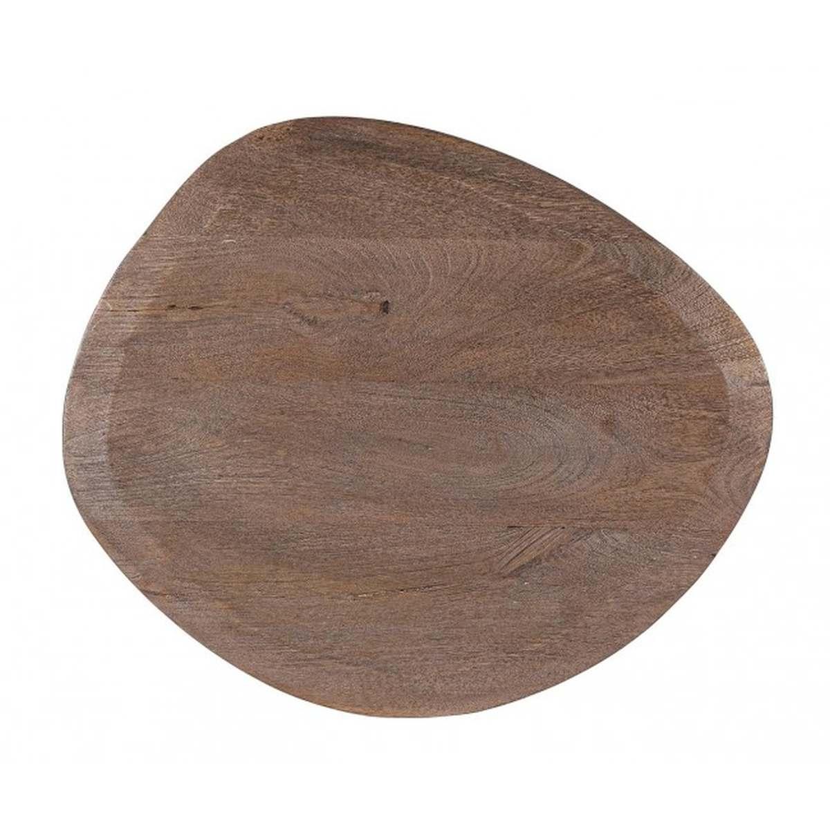 Tavolino Stanley Top Rustic Brown cm.60 | Bizzotto