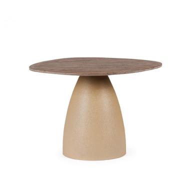 Tavolino Stanley Top Rustic Brown cm.60 | Bizzotto