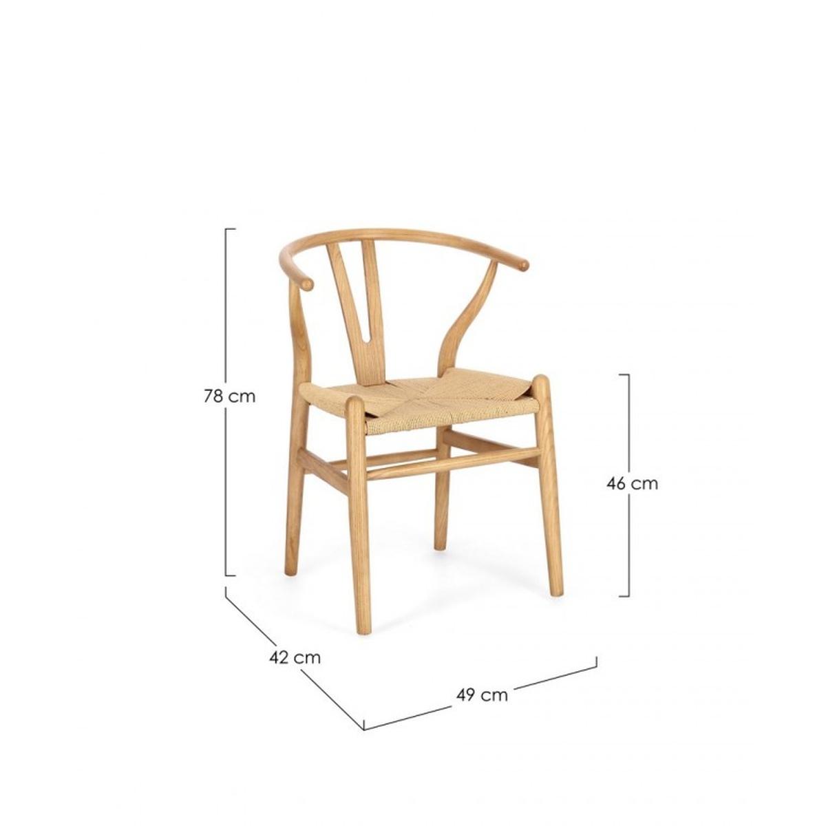 Sedia Artas Naturale | Bizzotto