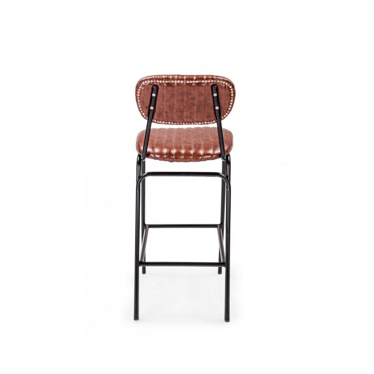 Sgabello Bar Debbie Arancio Sc Vintage | Bizzotto