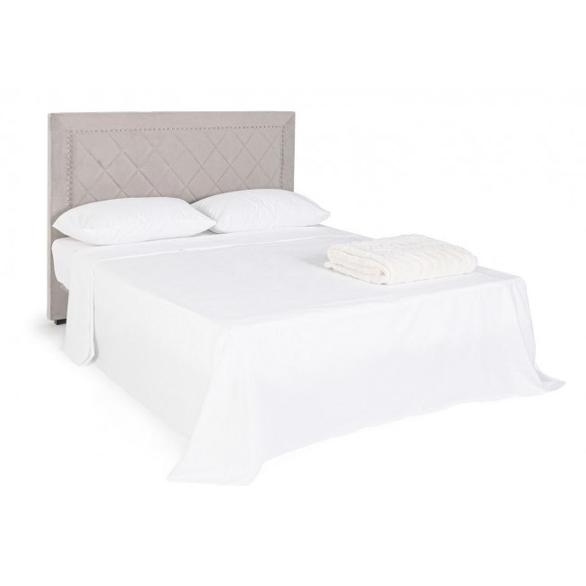 Testiera Letto Ahura Grigio Chiaro cm.160 | Bizzotto