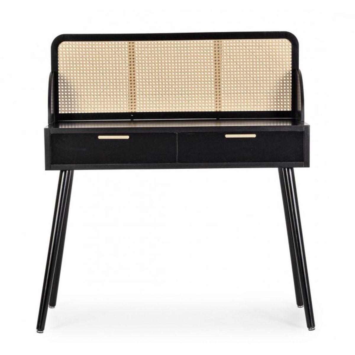 Consolle 2 Cassetti Josine Nero | Bizzotto