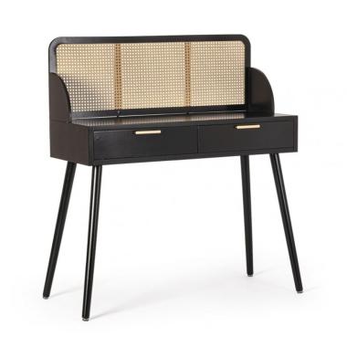 Consolle 2 Cassetti Josine Nero | Bizzotto