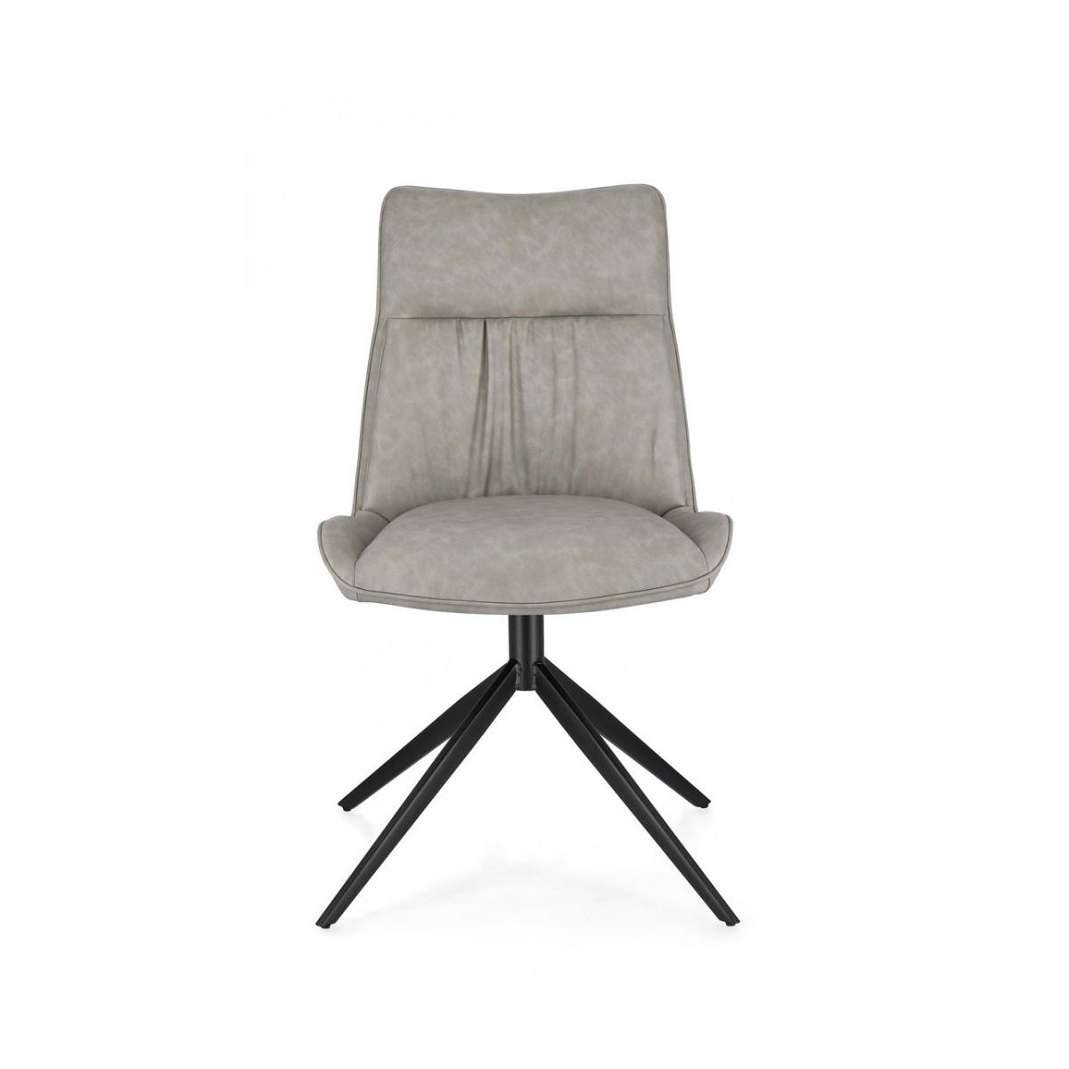 Sedia Jordan Pu Tortora | Bizzotto