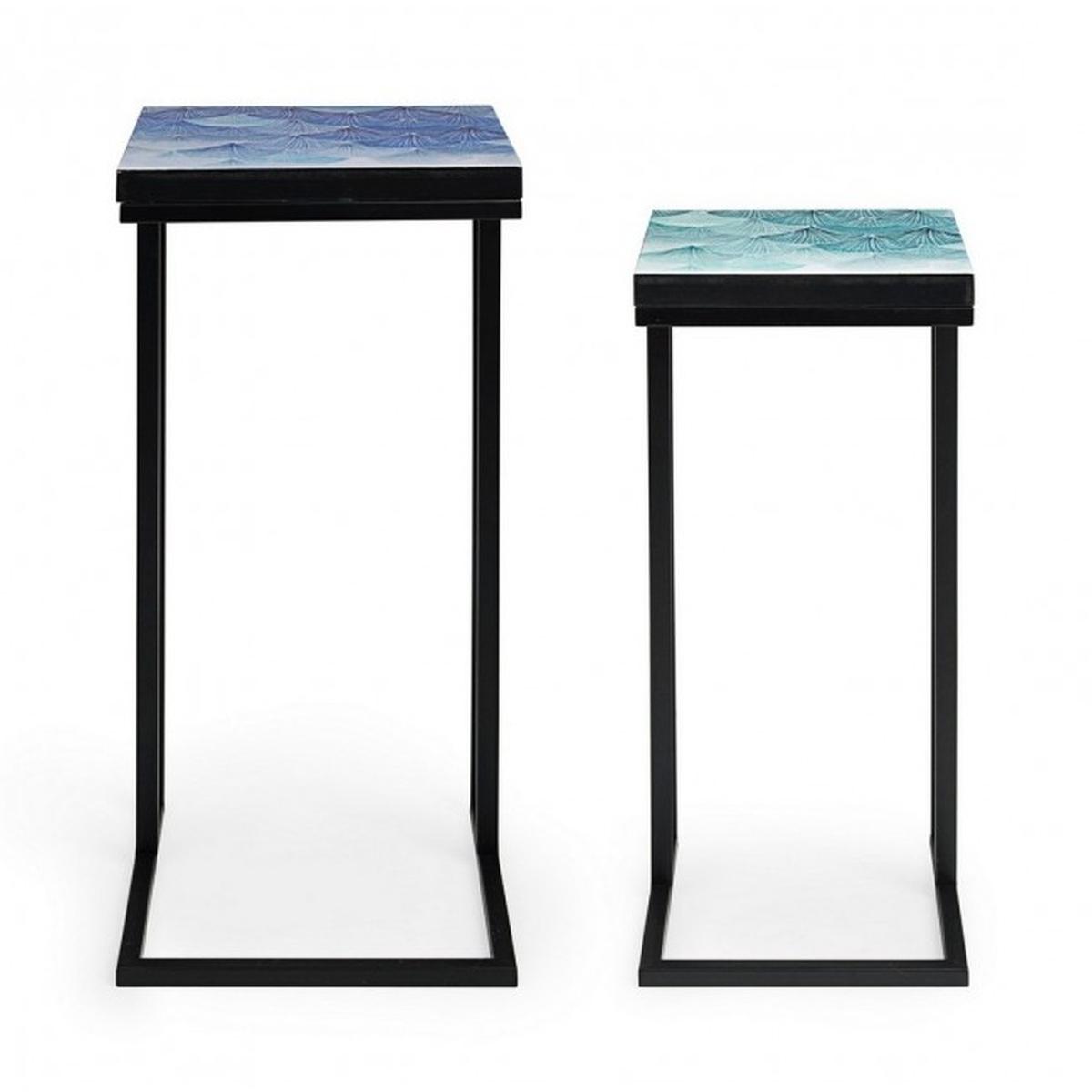 Tavolino Set pz.2 Reef K02 | Bizzotto