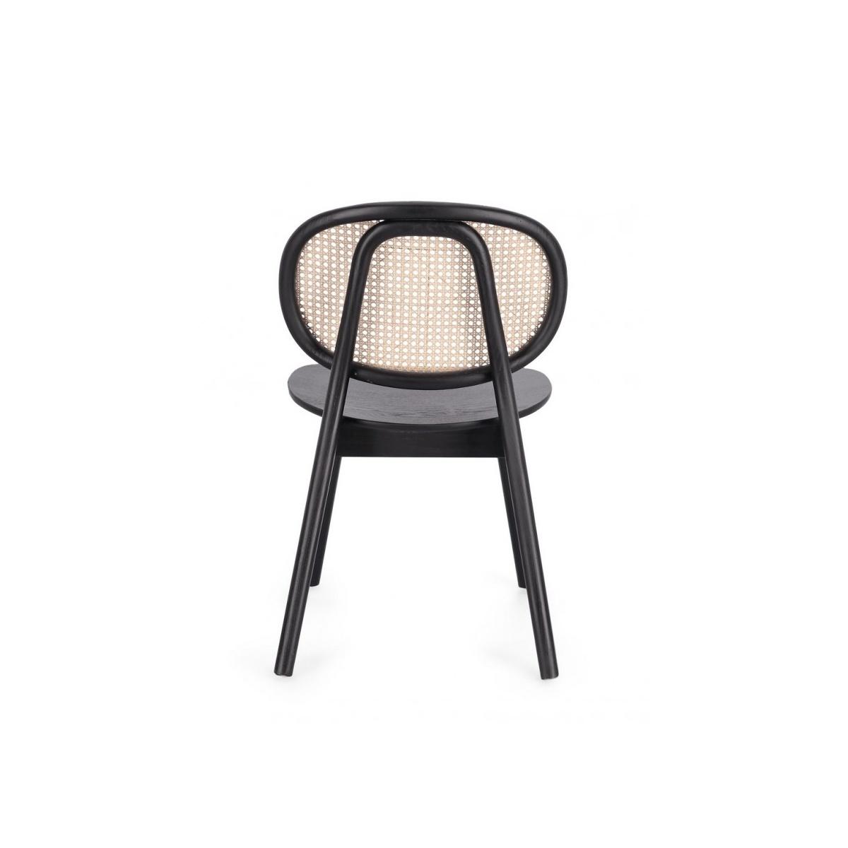 Sedia Adolis Nero | Bizzotto