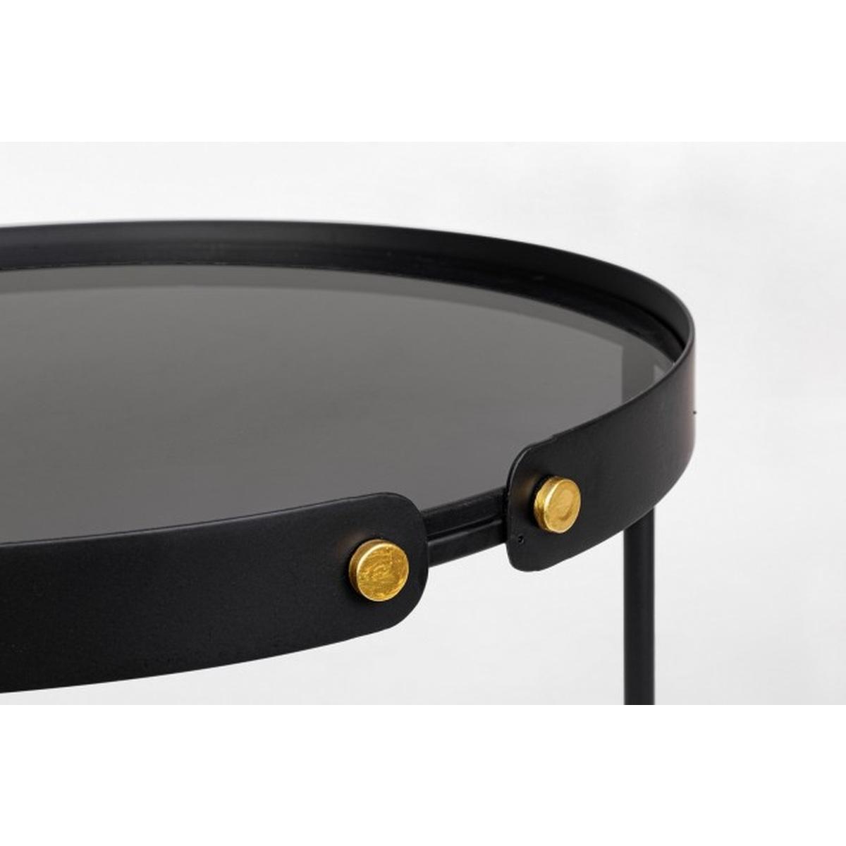 Tavolino Set pz.2 Zeina Tondo J92 | Bizzotto